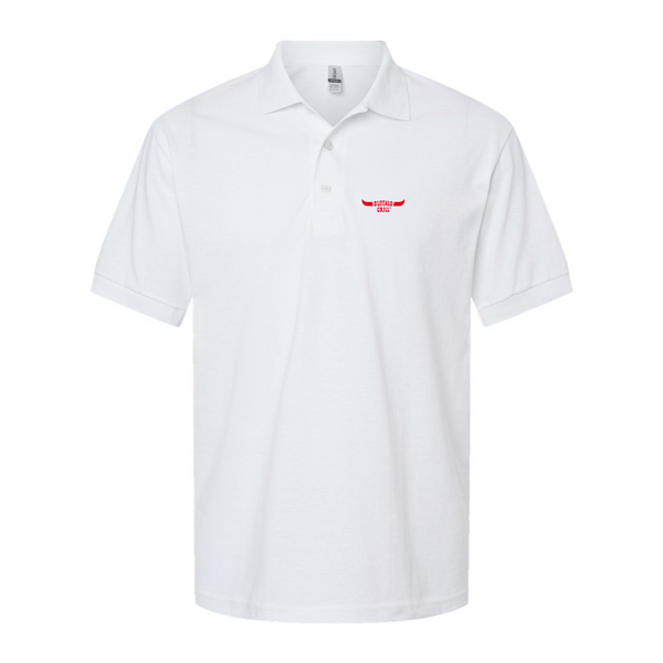 Men's Buffalo Grill Logo Dry Blend Polo