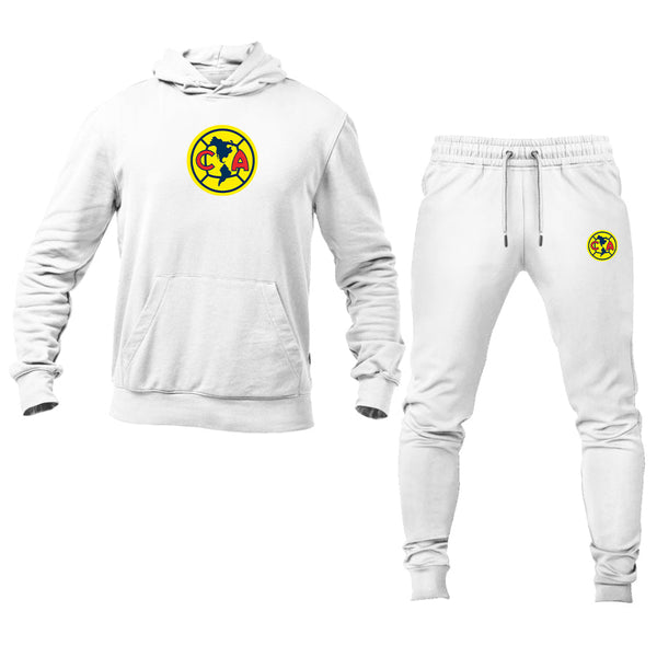 Men's Club America Football Hoodie Joggers Set