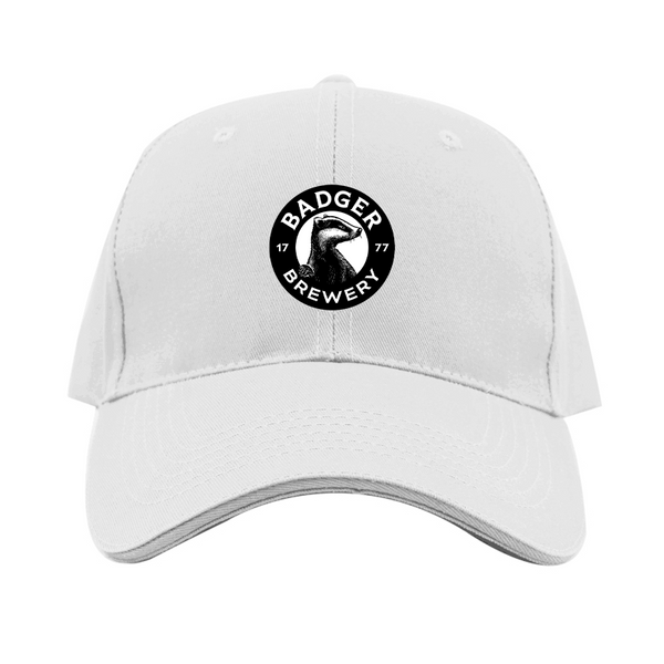 Badger Brewery Logo  Dad Baseball Cap Hat