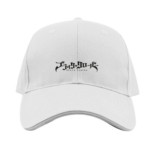 Black Clover  Logo  Dad Baseball Cap Hat