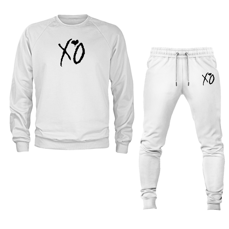 Men’s The Weeknd XO Music Crewneck Sweatshirt Joggers Suit