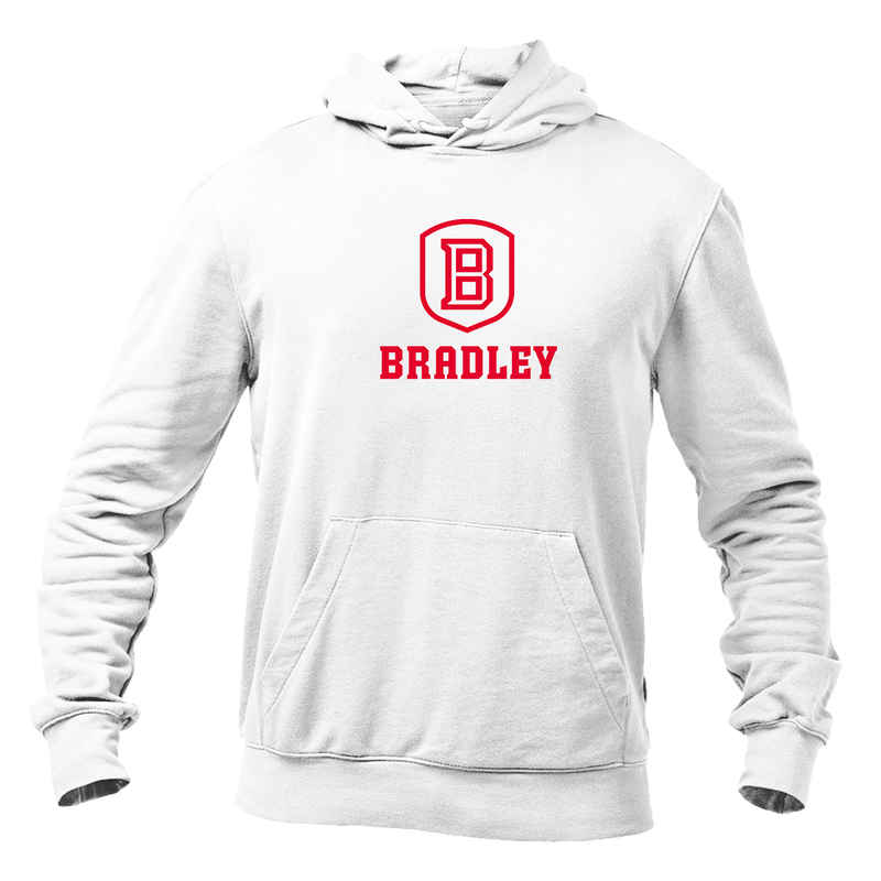 Men's Bradley Braves Softstyle Midweight Hooded Sweatshirt