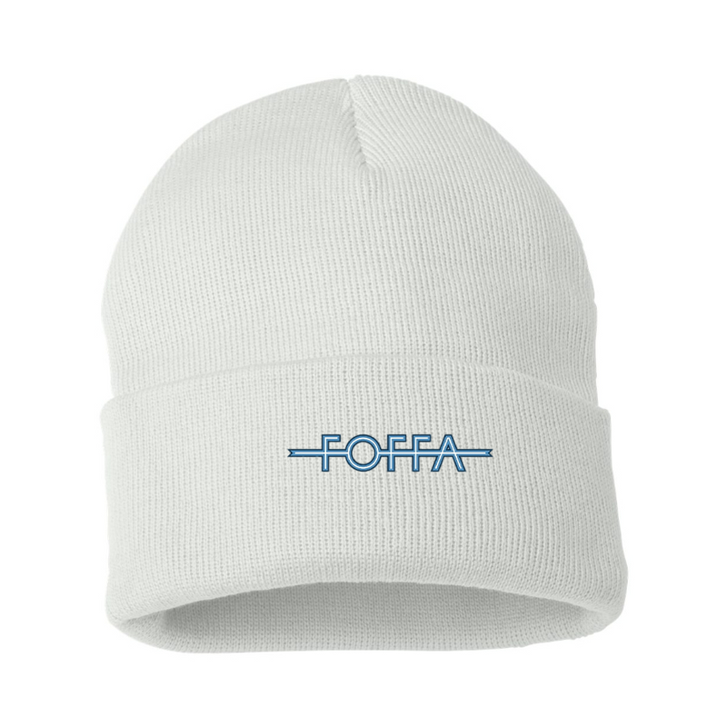 Foffa Blue Logo Beanie Hat