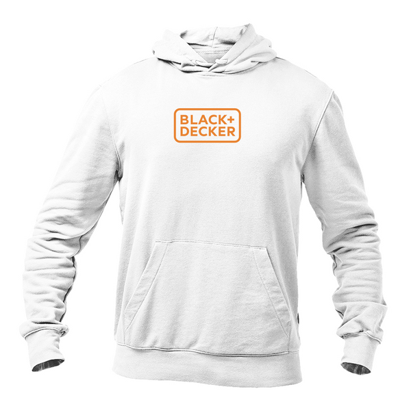 Men's Black Decker Logo Pullover Hoodie