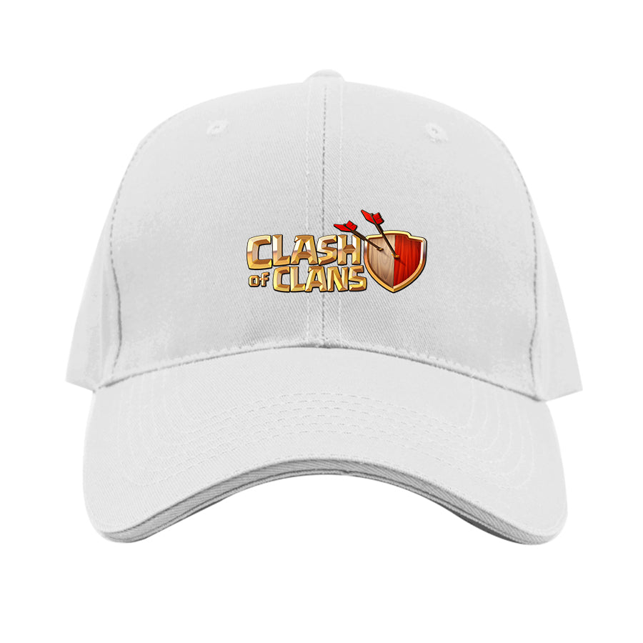 Clash of Clans Game Dad Baseball Cap Hat