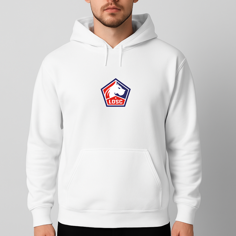 Men's Lille Olympique FC Pullover Hoodie