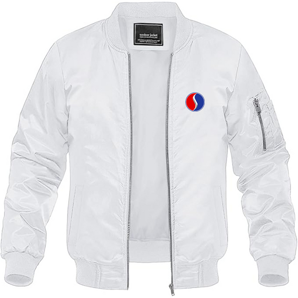 Men's Studebaker Logo Lightweight Bomber Jacket Windbreaker Softshell Varsity Jacket Coat