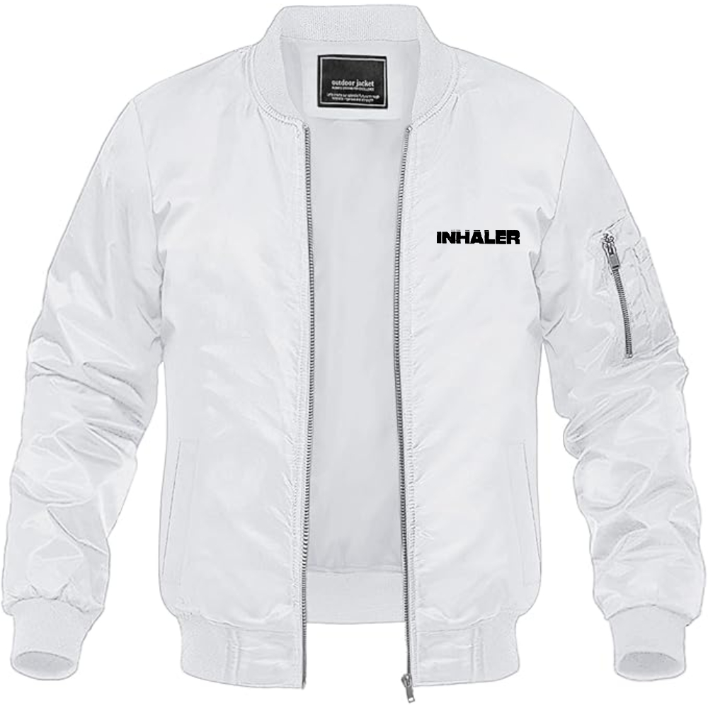 Men's Inhaler Logo Lightweight Bomber Jacket