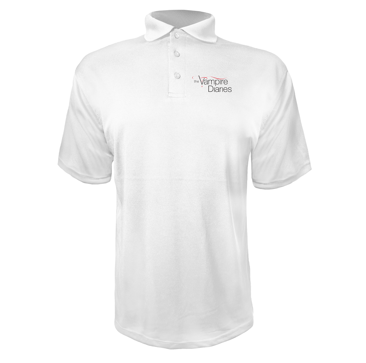 Men's The Vampire Diaries Series Show Polyester Polo