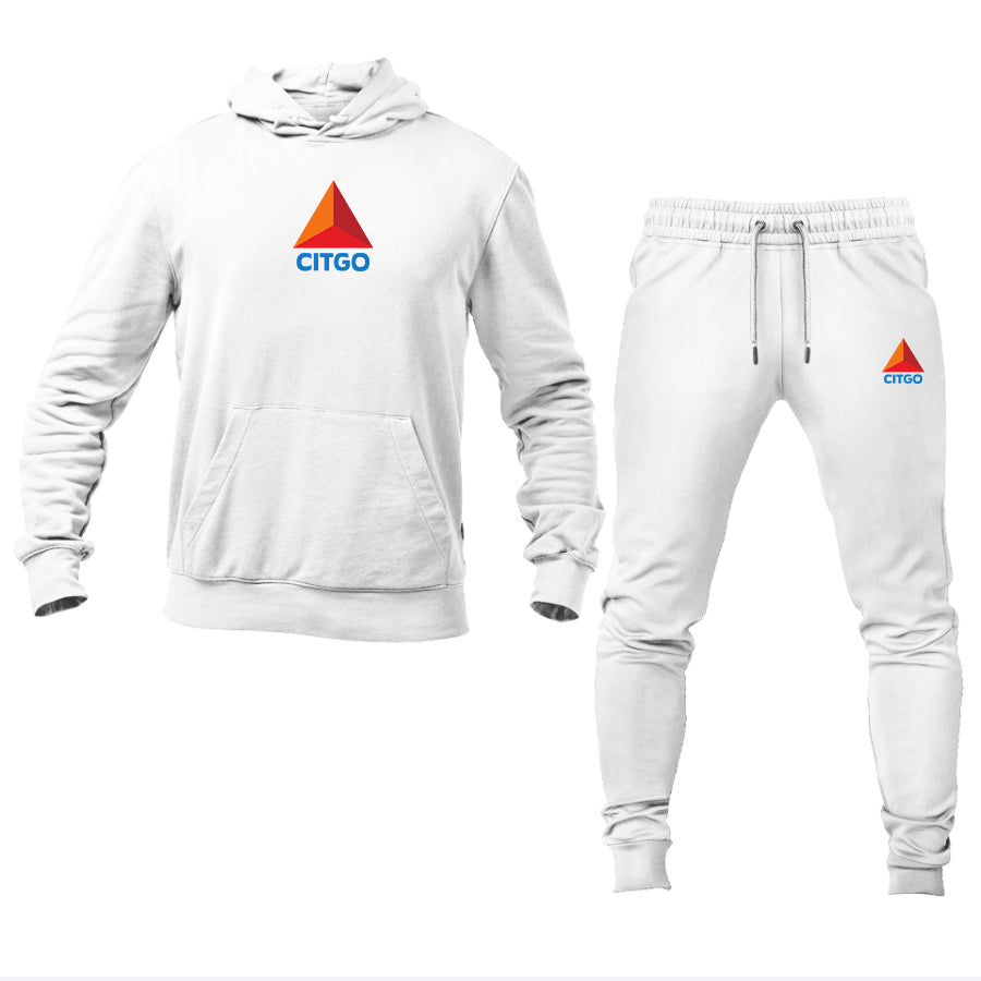 Men's Citgo Gas Station Hoodie Joggers Set