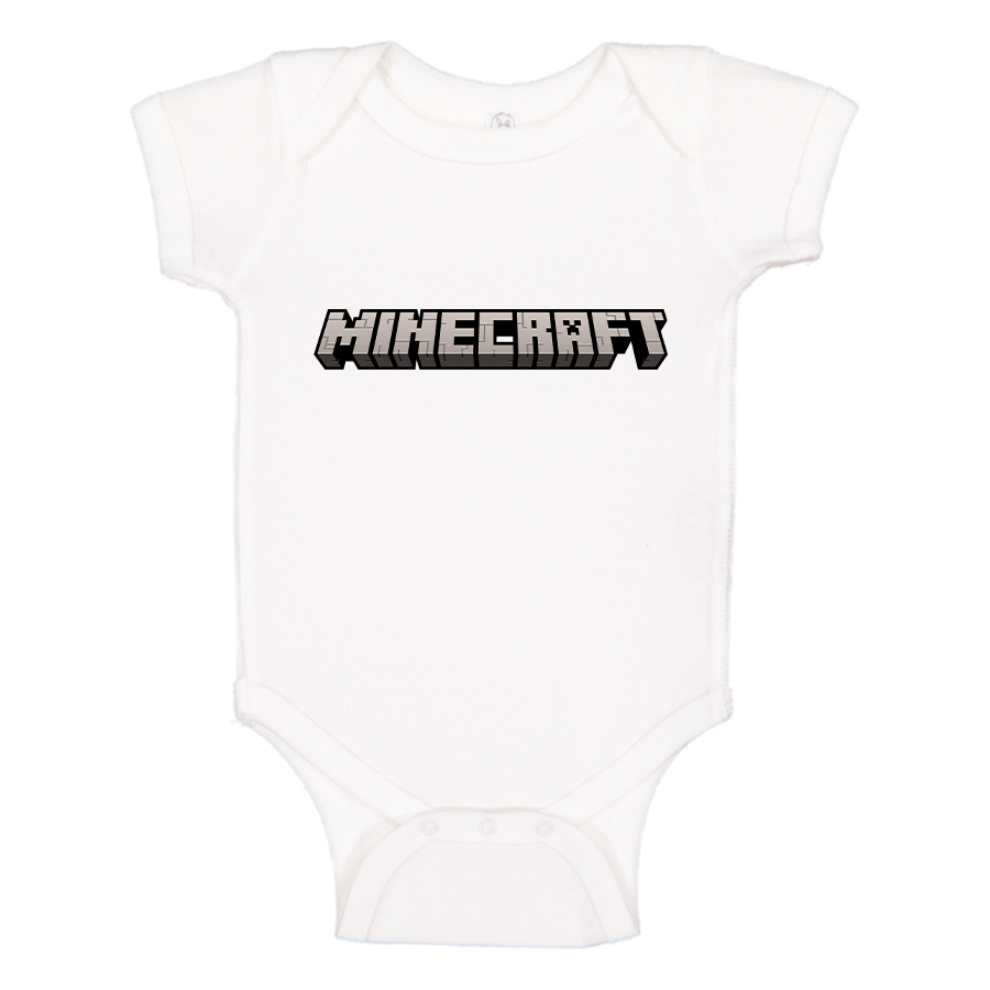 Minecraft Game Baby Romper Onesie