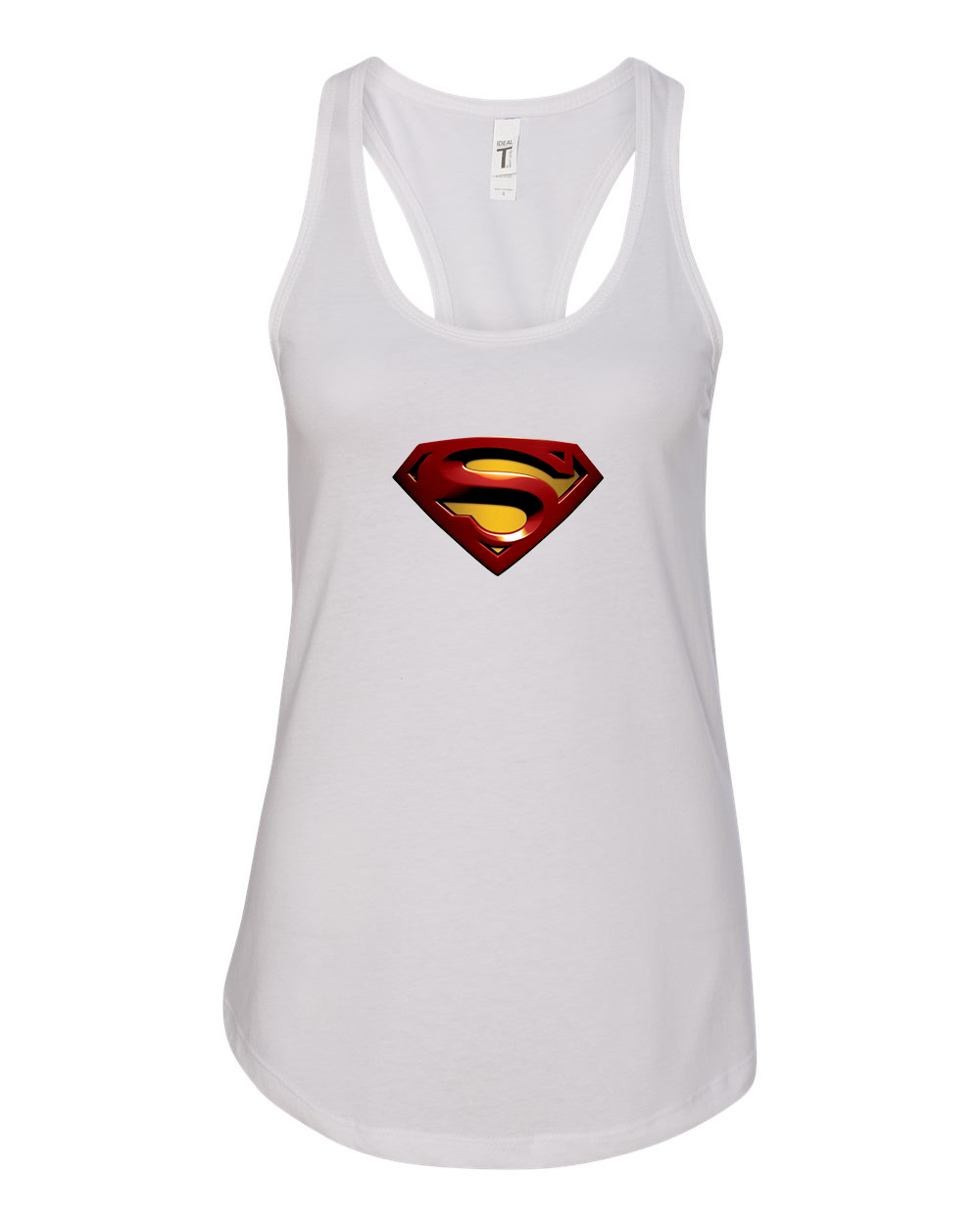 Women's Superman Superhero Racerback Tank Top