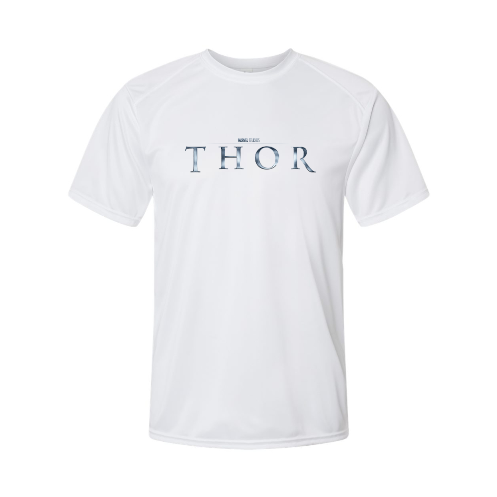 Youth Kids Thor Marvel Superhero Performance T-Shirt