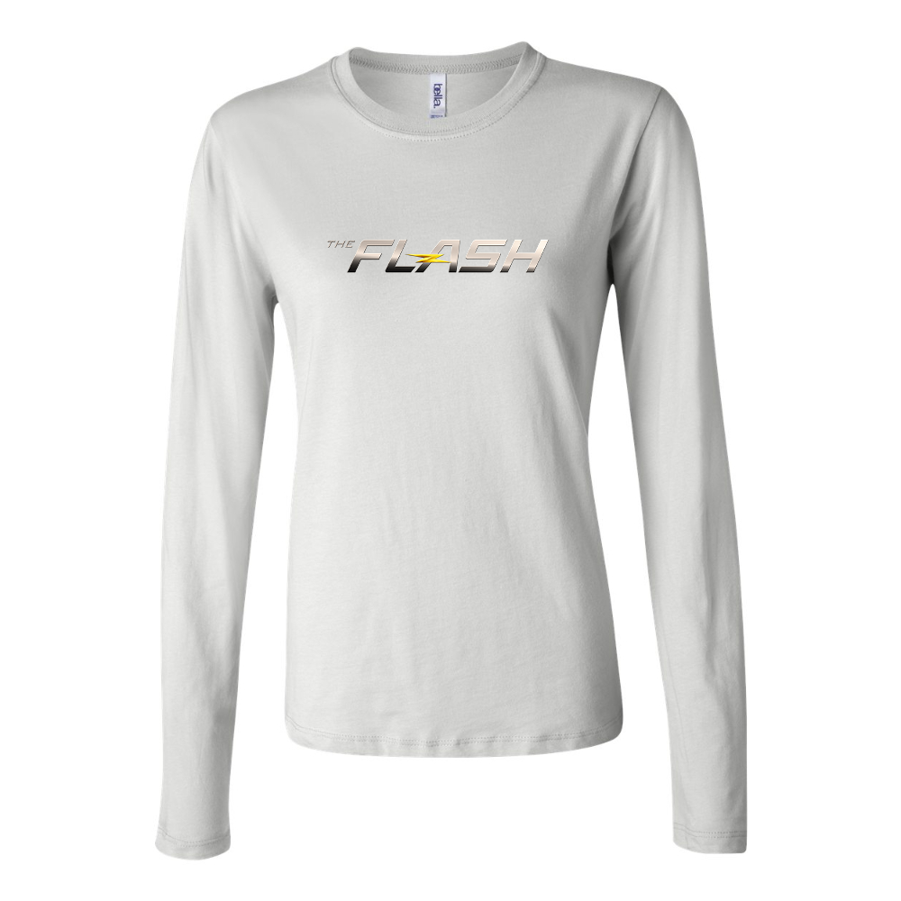 Women's The Flash DC Superhero Long Sleeve T-Shirt