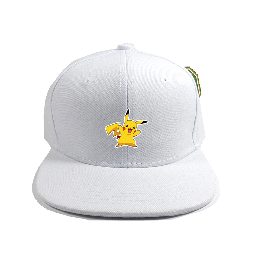Pikachu Cartoon Snapback Hat