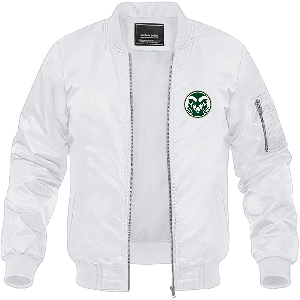 Men's Colorado State Rams Lightweight Bomber Jacket