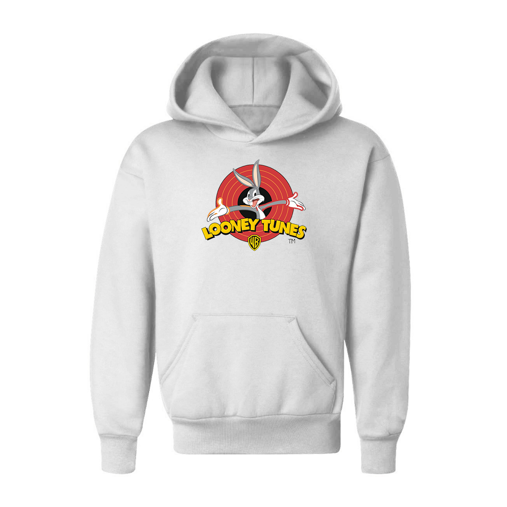 Youth Kids Looney Tunes Warner Brothers Cartoon Pullover Hoodie