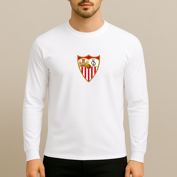 Men's Sevilla FC Long Sleeve T-Shirt