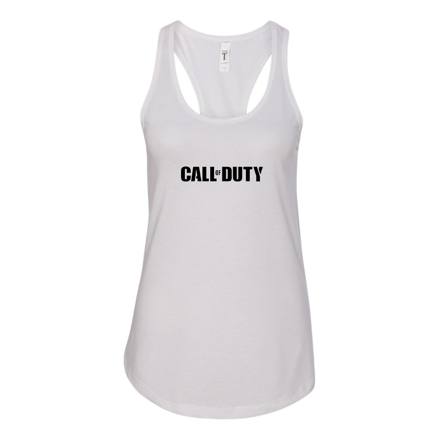 Women's Call of Duty Game Racerback Tank Top