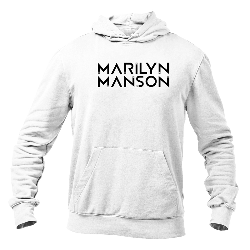 Men's Marilyn Manson Logo Pullover Hoodie