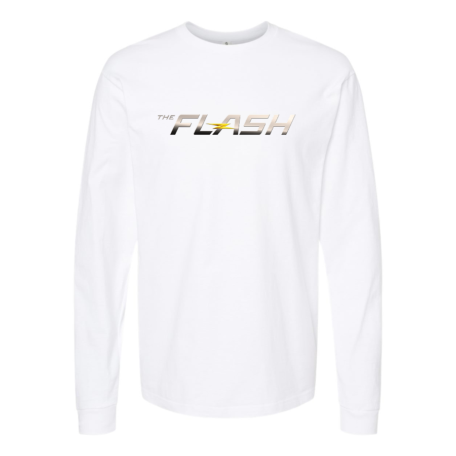 Men's The Flash DC Superhero Long Sleeve T-Shirt