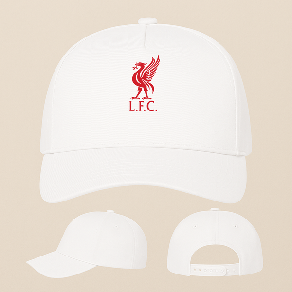 Liverpool L.F.C Soccer Five Panel Twill Snapback Cap