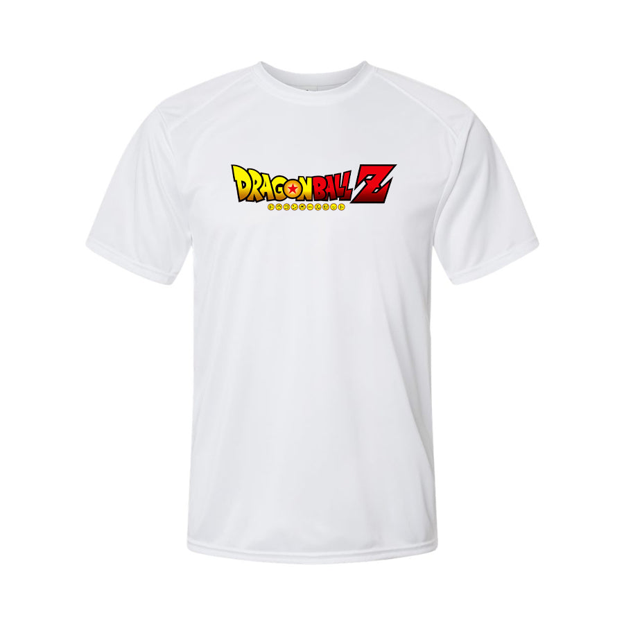 Men's Dragon Ball Z Cartoon Title Performance T-Shirt