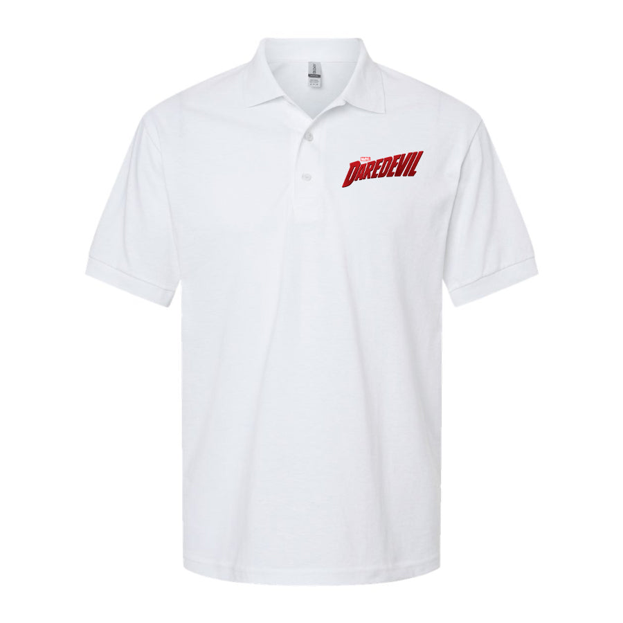 Men's Daredevil Marvel Superhero Dry Blend Polo