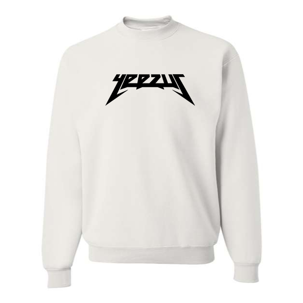 Men's Kanye West Yeezus Music Crewneck Sweatshirt