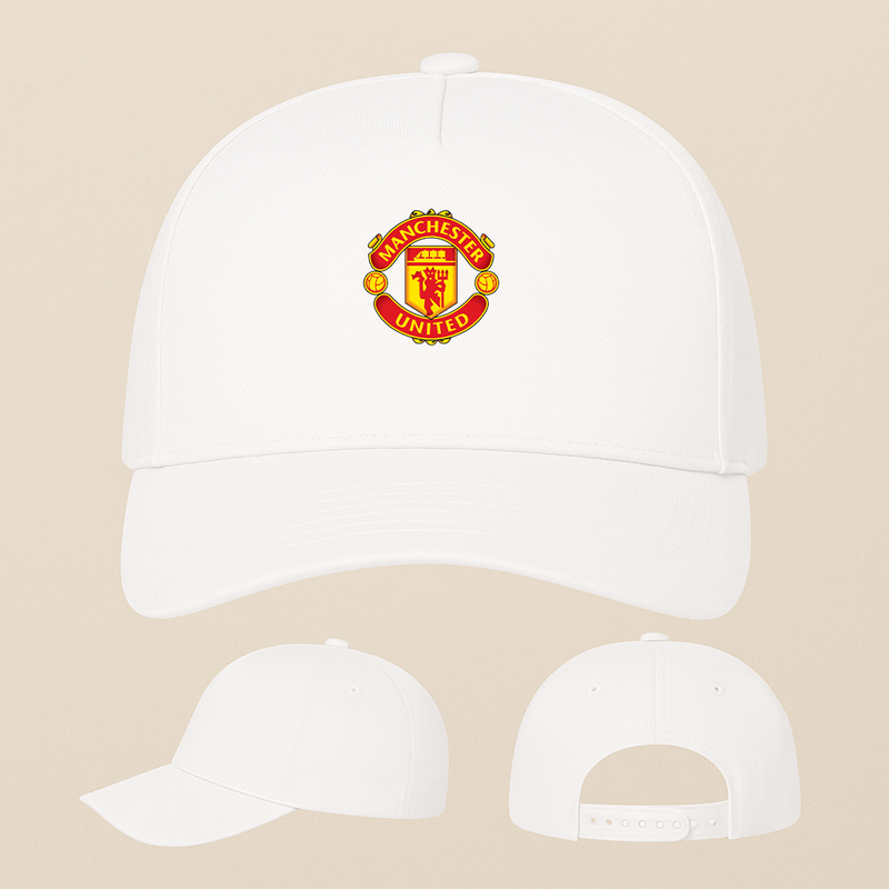 Manchester United Soccer Five Panel Twill Snapback Cap