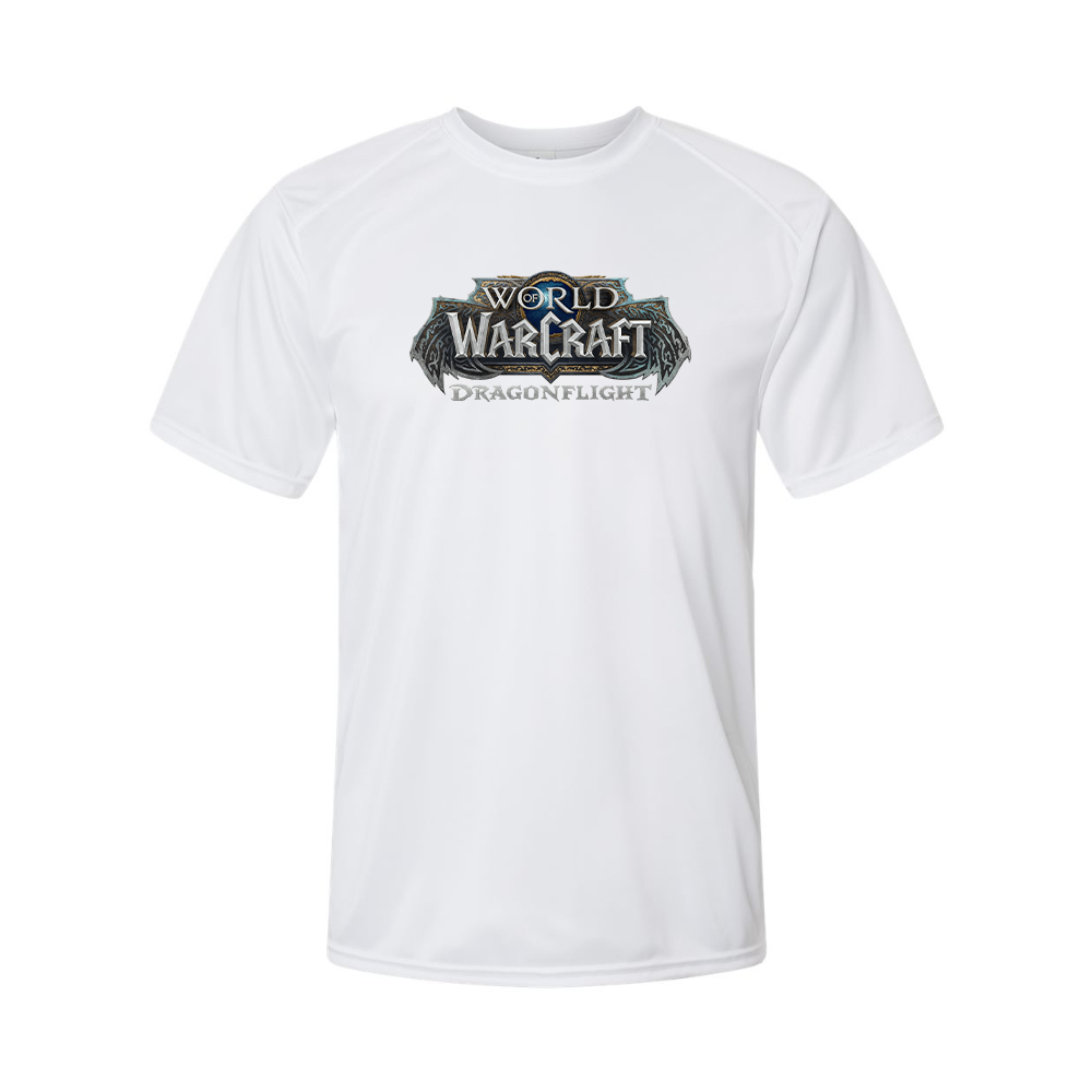 Youth Kids World of Warcraft Dragon Flight Game Performance T-Shirt