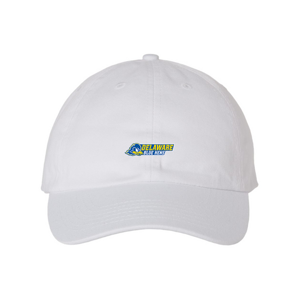 Delaware Blue Hens Valucap Adult Bio-Washed Classic Dad Hat