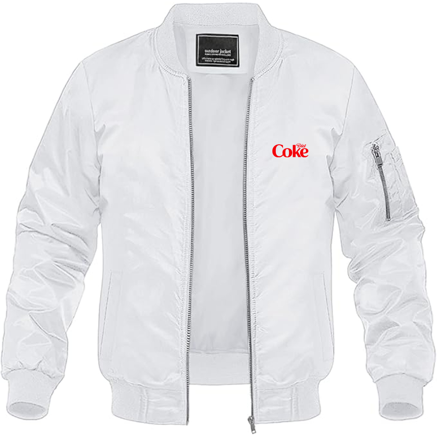 Men's Diet Coke Logo Lightweight Bomber Jacket