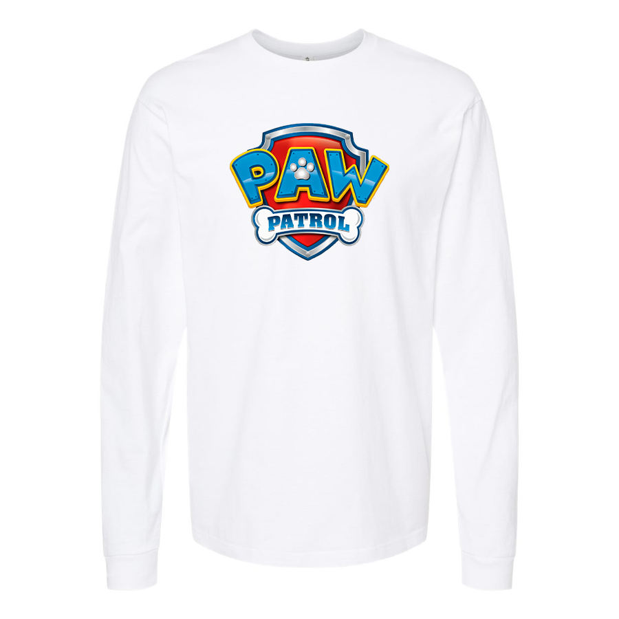 Men's Paw Patrol Cartoon Long Sleeve T-Shirt