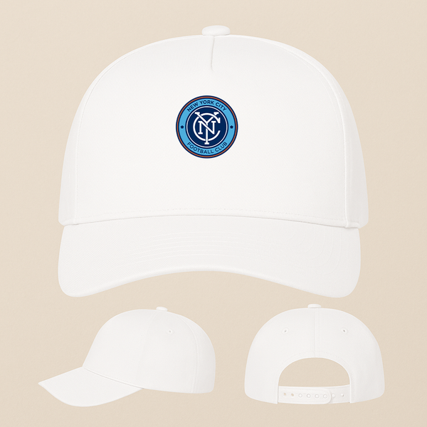 New York City FC   Five Panel Twill Snapback Cap