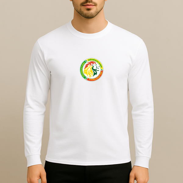 Men's Senegal National Soccer Team Long Sleeve T-Shirt
