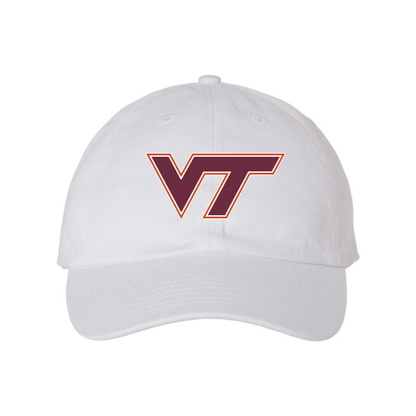 Virginia Tech Hokies Valucap Adult Bio-Washed Classic Dad Hat