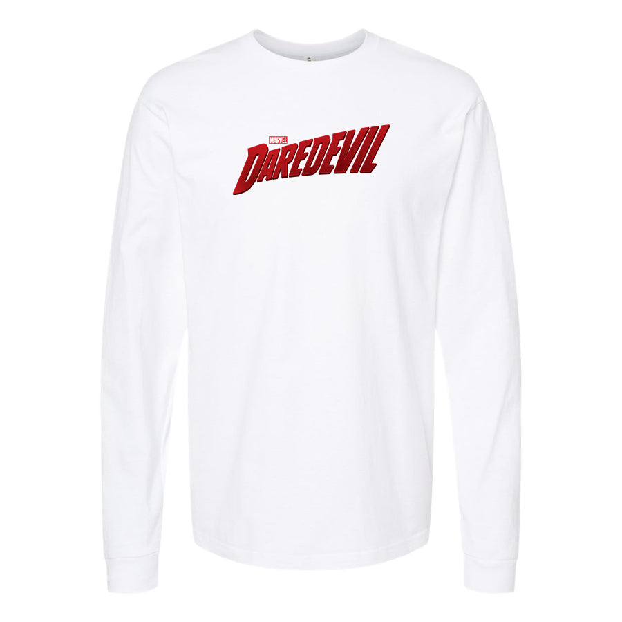 Men's Daredevil Marvel Superhero Long Sleeve T-Shirt