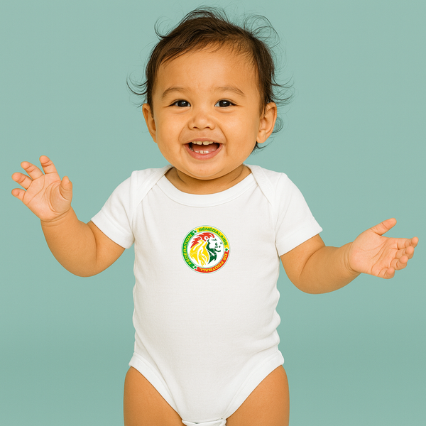 Senegal National Soccer Team Baby Romper Onesie