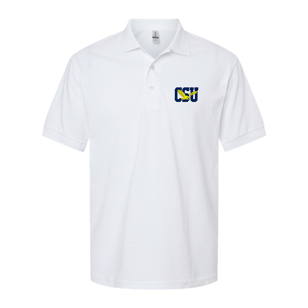 Men's Coppin State Eagles Dry Blend Jersey Polo - White
