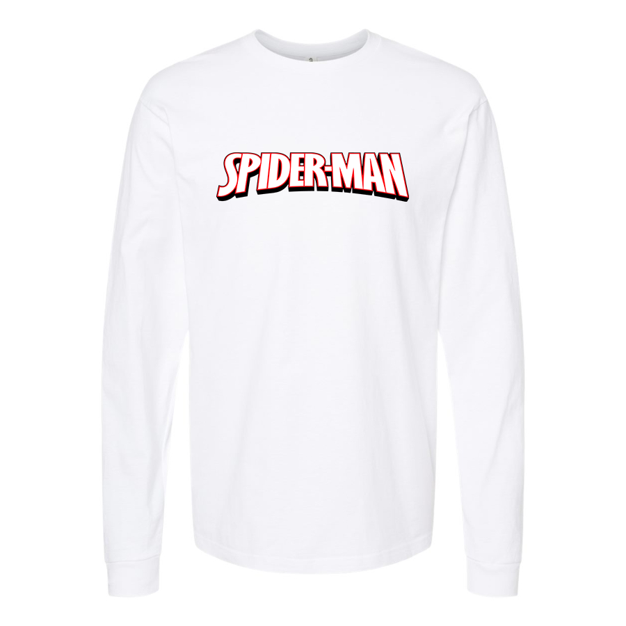 Men's Spider-Man Marvel Comics Superhero Long Sleeve T-Shirt