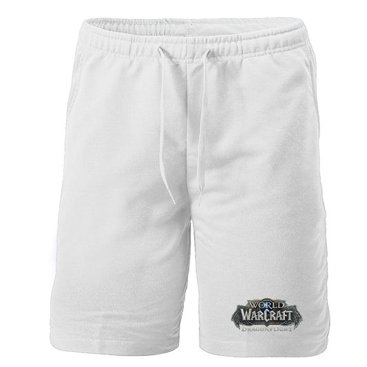 Men's World of Warcraft Dragon Flight Game Athletic Fleece Shorts