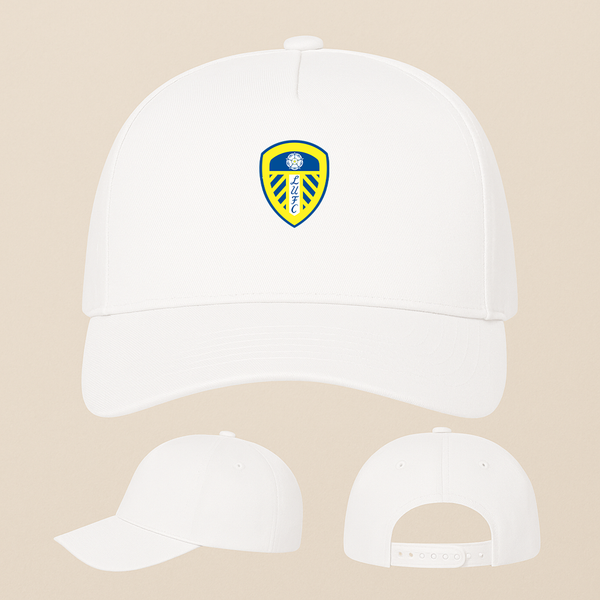 Leeds United Football Club Five Panel Twill Snapback Cap