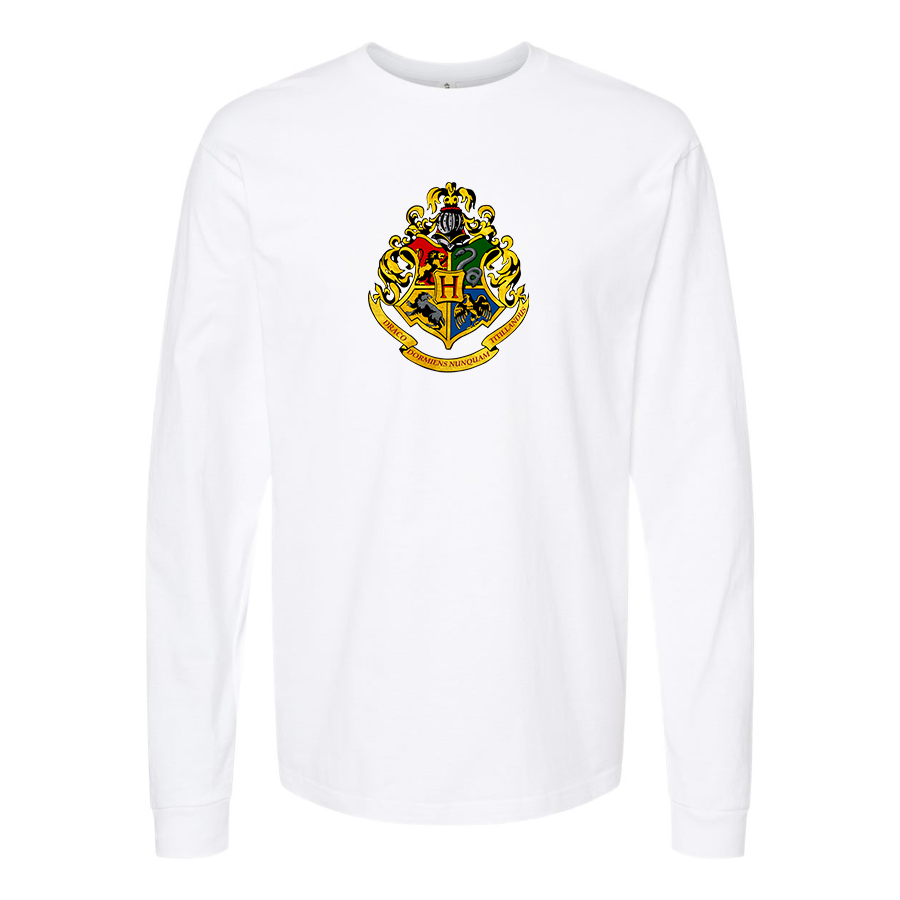 Youth Kids Hogwarts Emblem Harry Potter Movie Long Sleeve T-Shirt