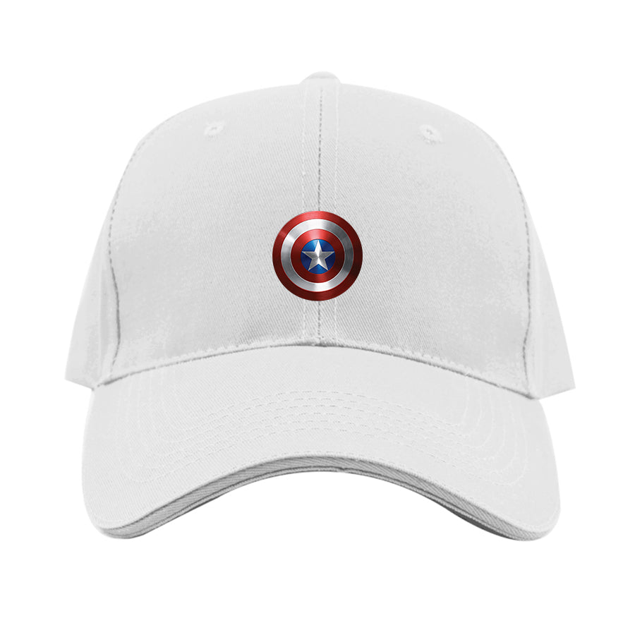 Captain America Superhero Dad Baseball Cap Hat