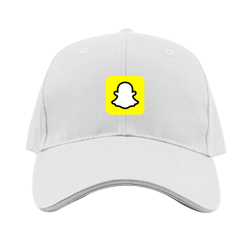 Snapchat Social Dad Baseball Cap Hat