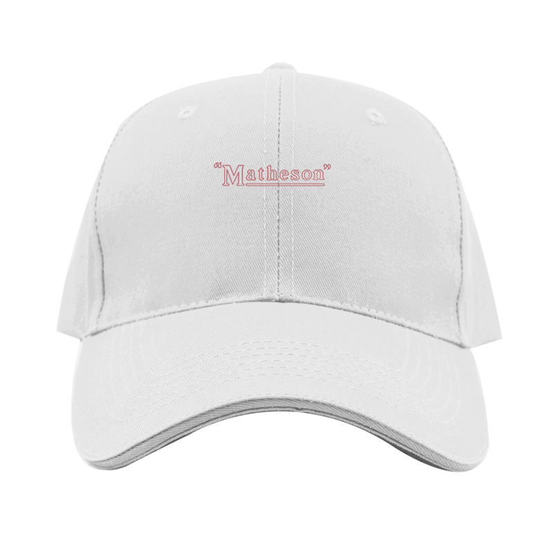 Matheson  Logo Dad Baseball Cap Hat