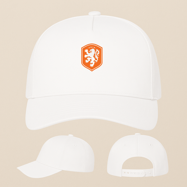 Netherlands National Soccer Team Five Panel Twill Snapback Cap