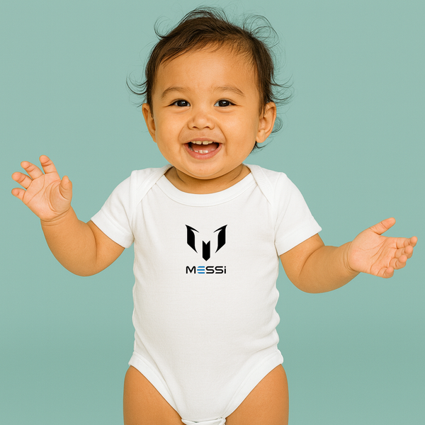 Baby Lionel Messi Air Messi Soccer Romper Onesie