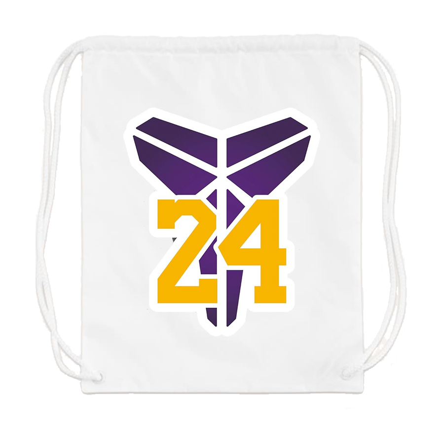 Kobe Bryant Mamba 24 Drawstring Bag